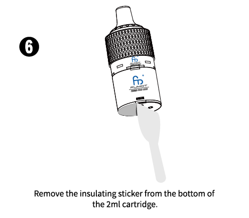 Remove the Insulating Sticker