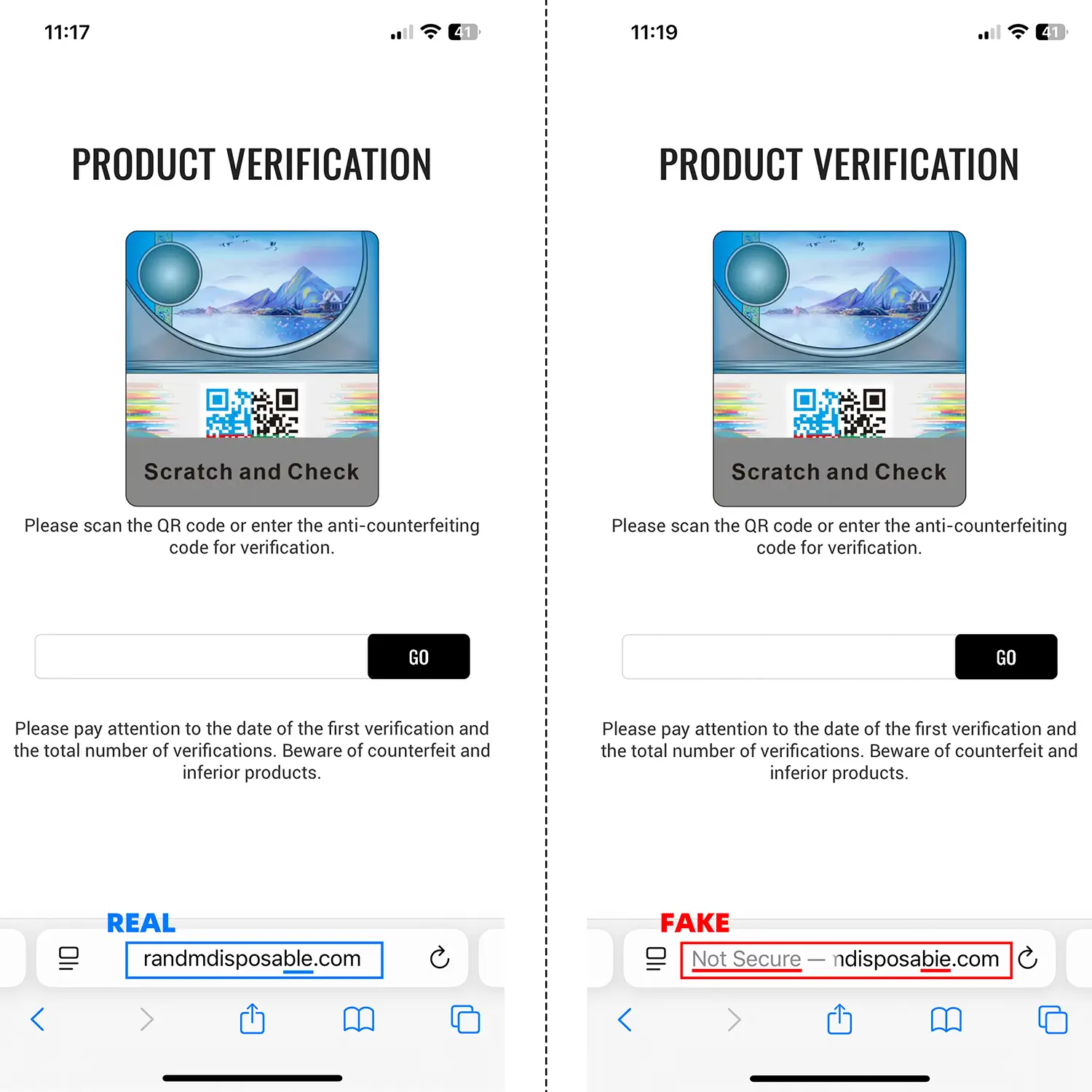 genuine-fake-verification- websites-compare